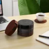 6pcs set Coaster Leather Coaster Customized Coaster Leather Color changing Leather Wood Grain Cloth Grain Coaster Nordic Style Coaster Heat ulation Pad Factory Direct Sales Coffee Coaster
