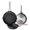 Essential Woody Granite Non Stick PFOA Free Frying Pan Suitable For All Stove