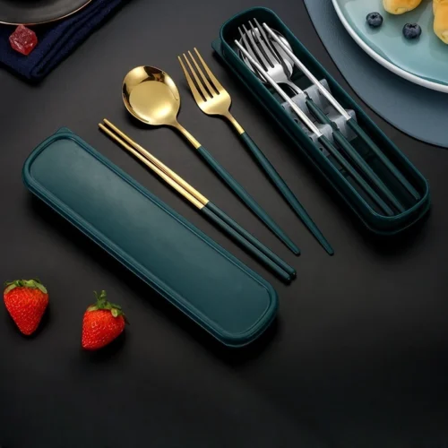 cn-11134207-7ras8-mdk3dly65gsp9d.webp Portable cutlery chopsticks spoons forks student travel cutlery stainless steel three piece set single storage box