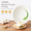 PFOA   PTFE Free Non Stick Fry Pan Wok Medical Stone Fry Pan