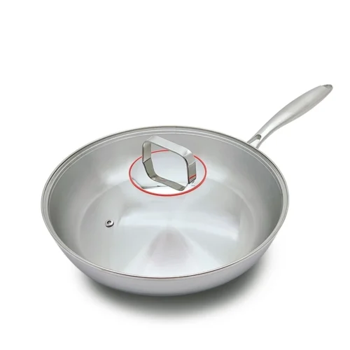 cn-11134207-820l4-mget1g4xlog962.webp 304 Stainless Steel Non Stick Skillet Egg Fry Pan With Lid 22cm 30cm