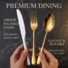 stainless steel tableware  fork  spoon  knife  knife spoon and fork set Dessert Spoon  Knife and Spoon  Knife and Fork  Spoon  Knife and Spoon Set  4 piece set of silver stainl