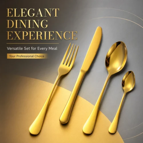 cn-11134207-820l4-mngnl7l2rj7sd8.webp stainless steel tableware fork spoon spoon and fork set Dessert Spoon Spoon Spoon Set fork set 4 piece set of silver stainl