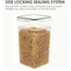 TopMart Extra 6 5L Airtight Food Storage Containers  BPA Free PP Plastic with Lids
