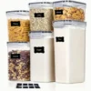 TopMart Basic 085   6 12 18 Pcs Set   Bpa Free Airtight Food Storage Containers Set