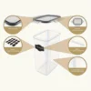 TopMart Basic Bundle 6Pcs Set    2 0L Food Storage Containers