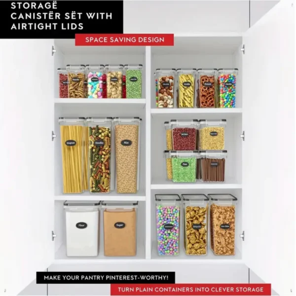 TopMart Basic Bundle 6Pcs Set    2 0L Food Storage Containers