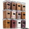 Topmart Basic Bundle 12Pcs Set   1 6L  Storage Containers  Multipurpose Rectangle Food Cont