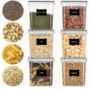 Topmart Basic Bundle 12Pcs Set   1 6L  Storage Containers  Multipurpose Rectangle Food Cont