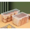 Extra Large Airtight Bread Box   Durable Plastic  Transparent Freshness Keeper for Bread   Toast