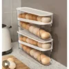 Roller Essential   2 Tier   Egg Roller Storage Container  Refrigerator Egg Storage Rack Tray