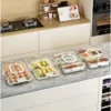 MultiBox Snow 4 Fresh Keeping Box Double layer Multiple Function Storage Drain Basket Box