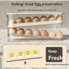 Roller Essential   2 Tier   Egg Roller Storage Container  Refrigerator Egg Storage Rack Tray