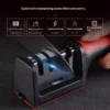 Four stage household knife sharpener  knife and scissors dual use kitchen quick knife sharpener