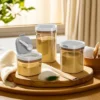 AS Bekas Susu Baby Kedap Udara Milk Powder Container Bayi Food Storage BPA Free  Airtight   Magnetic Spoon