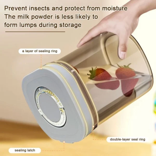 AS Bekas Susu Milk Powder Container Bisphenol A Free   Seal   Magnetic Spoon Food Storage Dispenser Baby Box Bottle Feeding