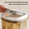 AS Bekas Susu Milk Powder Container Bisphenol A Free   Seal   Magnetic Spoon Food Storage Dispenser Baby Box Bottle Feeding