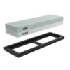 Japanese 400 1000 Grit Whetstone Sharpening Water Stone With Silicone Base