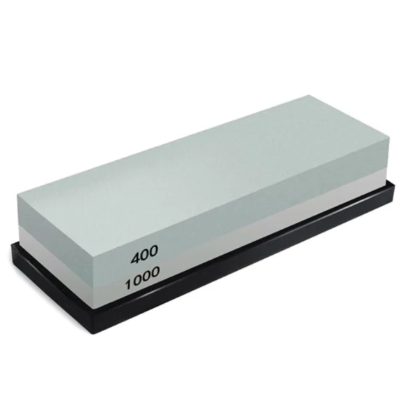 Japanese 400 1000 Grit Whetstone Sharpening Water Stone With Silicone Base